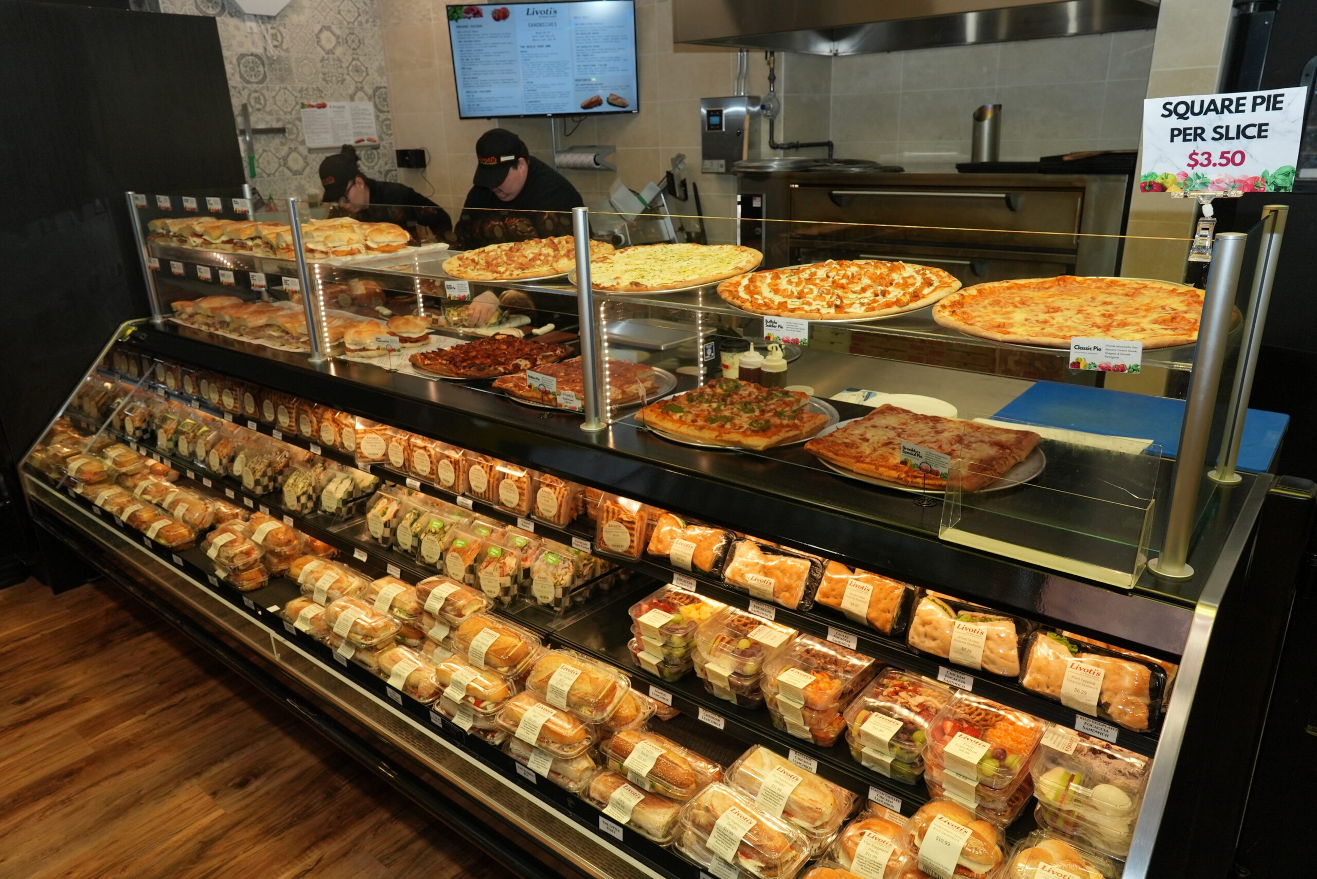 Livoti's Brick Oven Pizza Selection