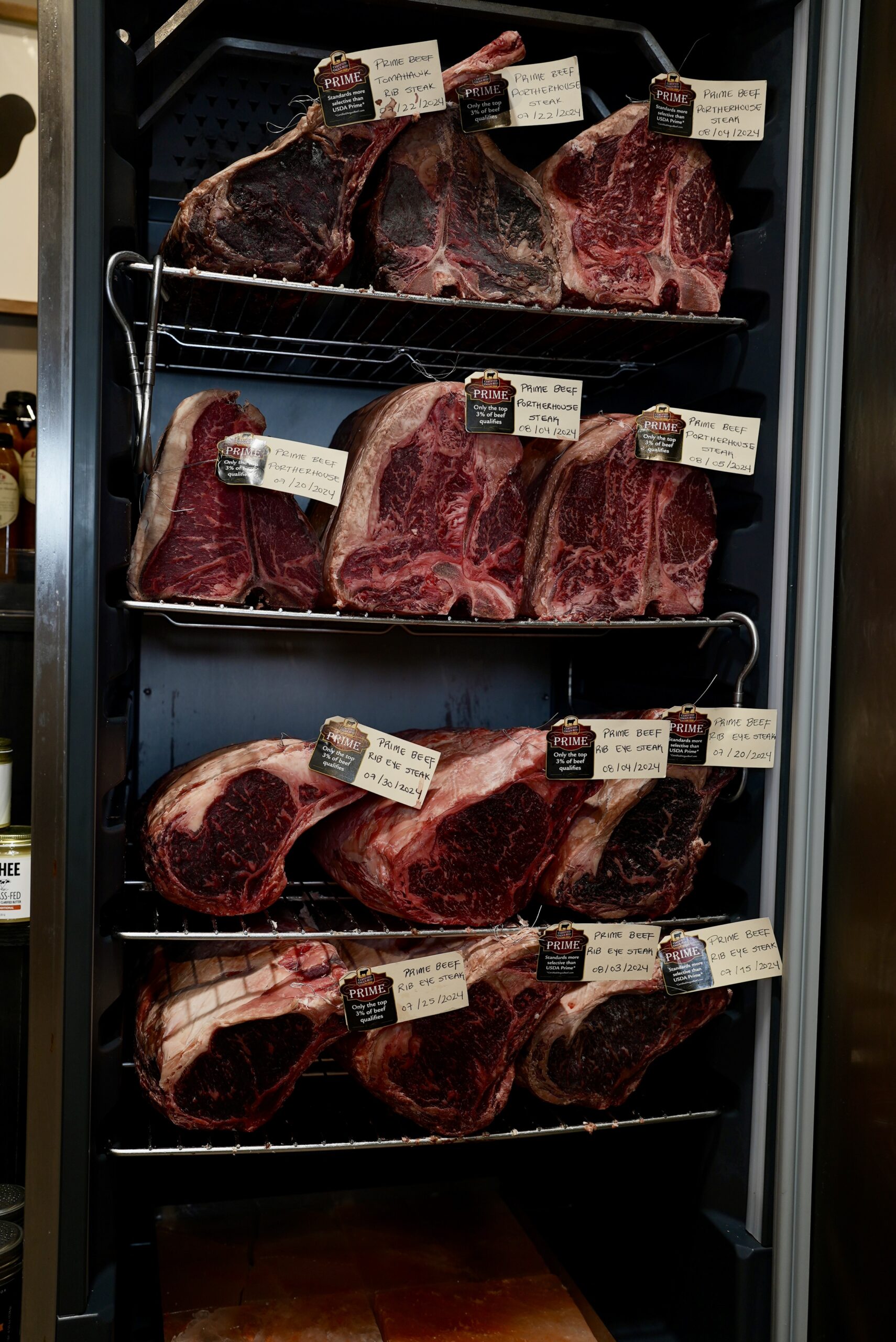 Livoti's Butcher Department Dry Aged Steaks